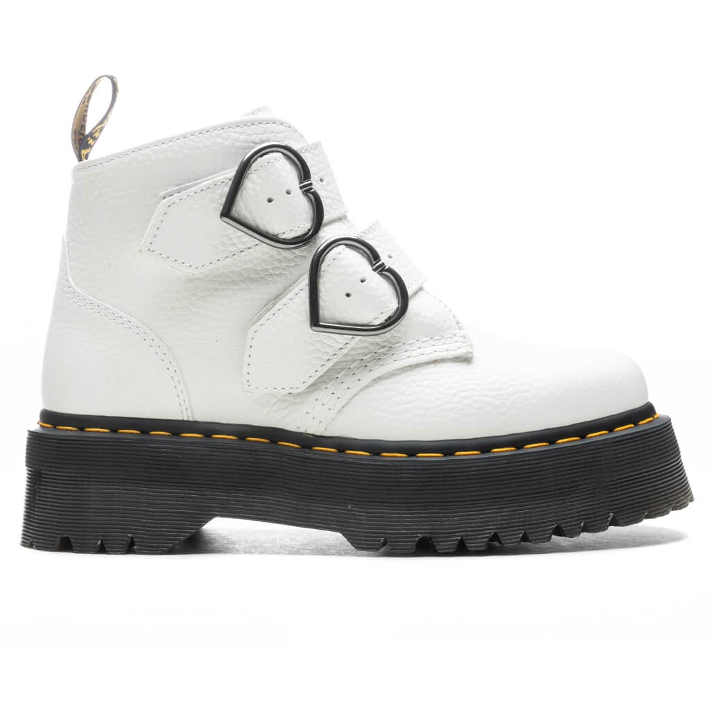 Devon flower-buckle boots - 1