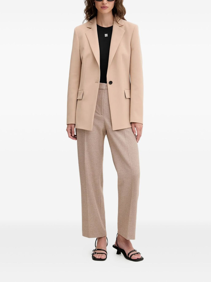 HUGO pleated pocket trousers outlook