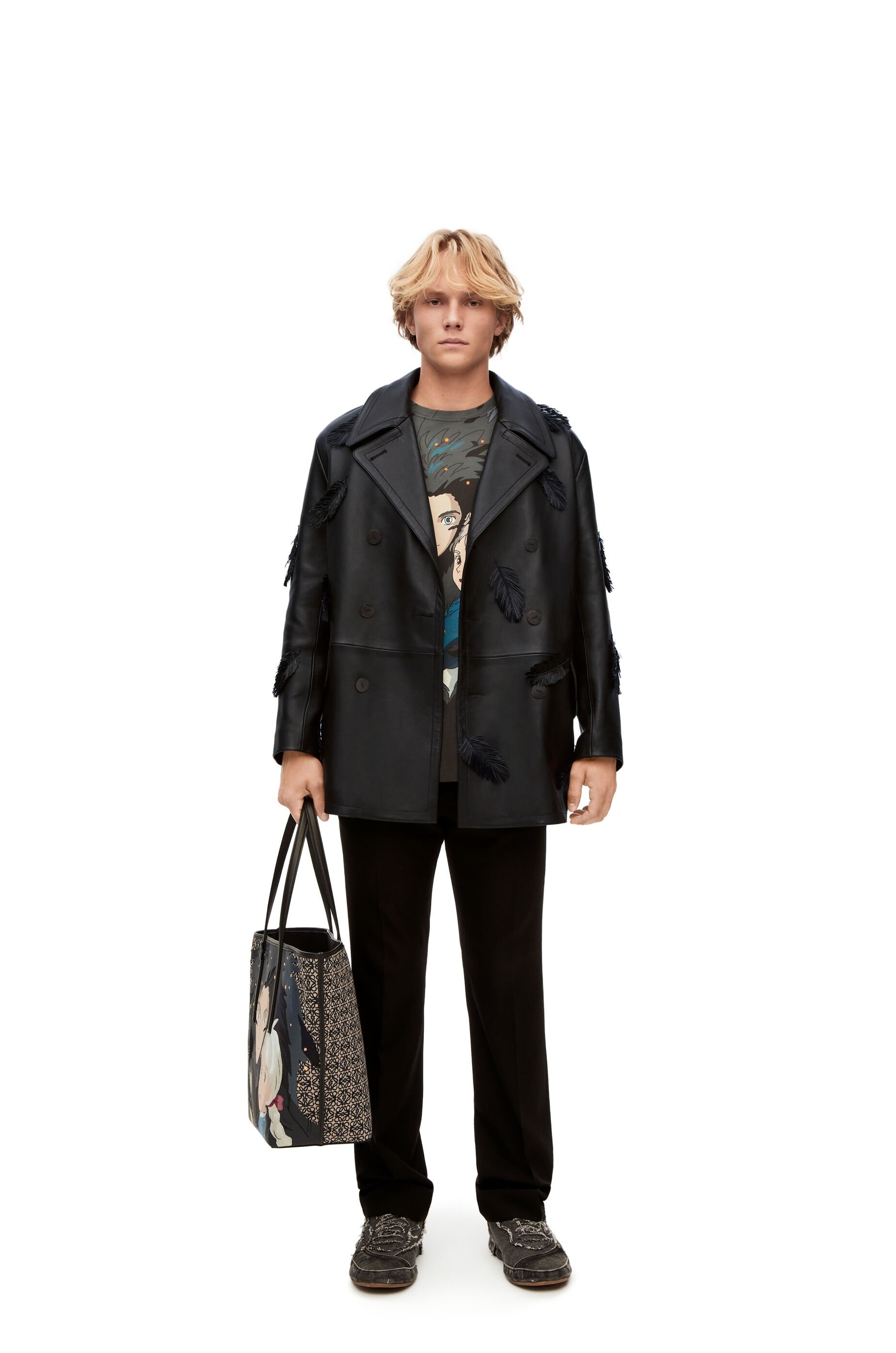 Howl peacoat in nappa - 2