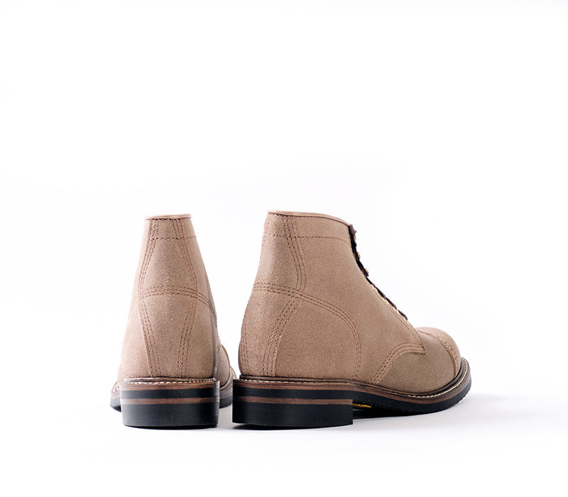 LK-014 Combat Boot Horween CXL Natural Roughout - 5