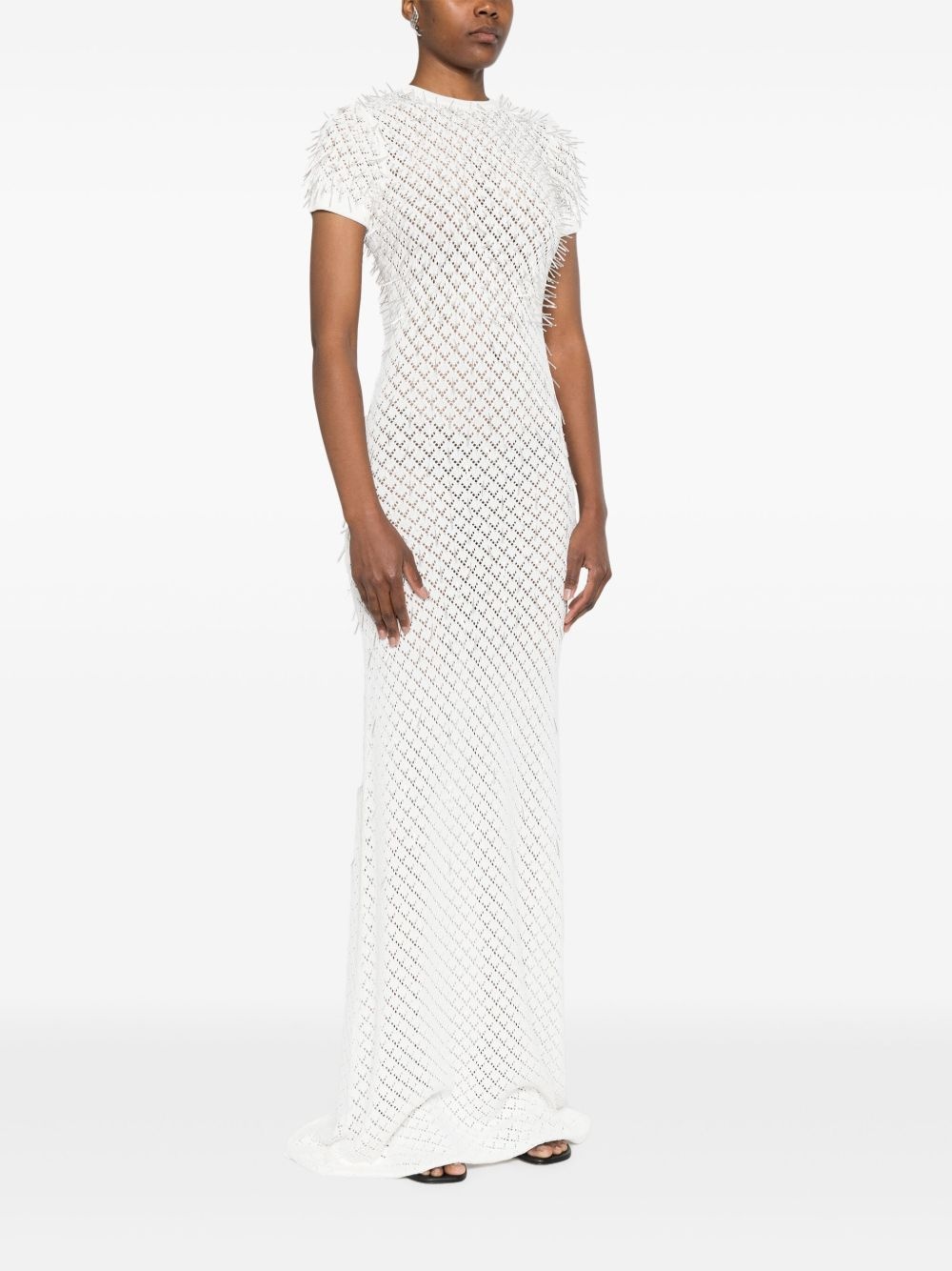 knitted maxi dress - 3