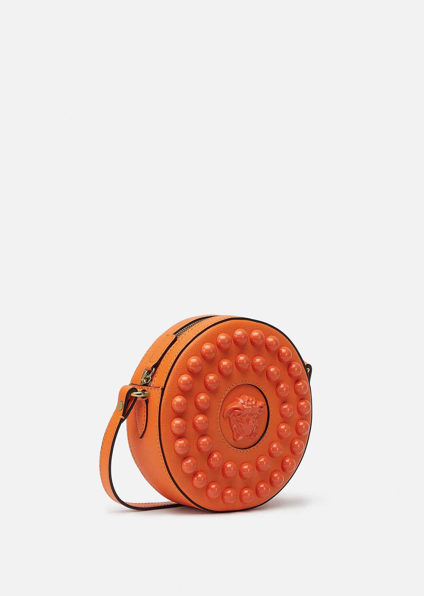 La Medusa Studded Round Camera Bag - 3