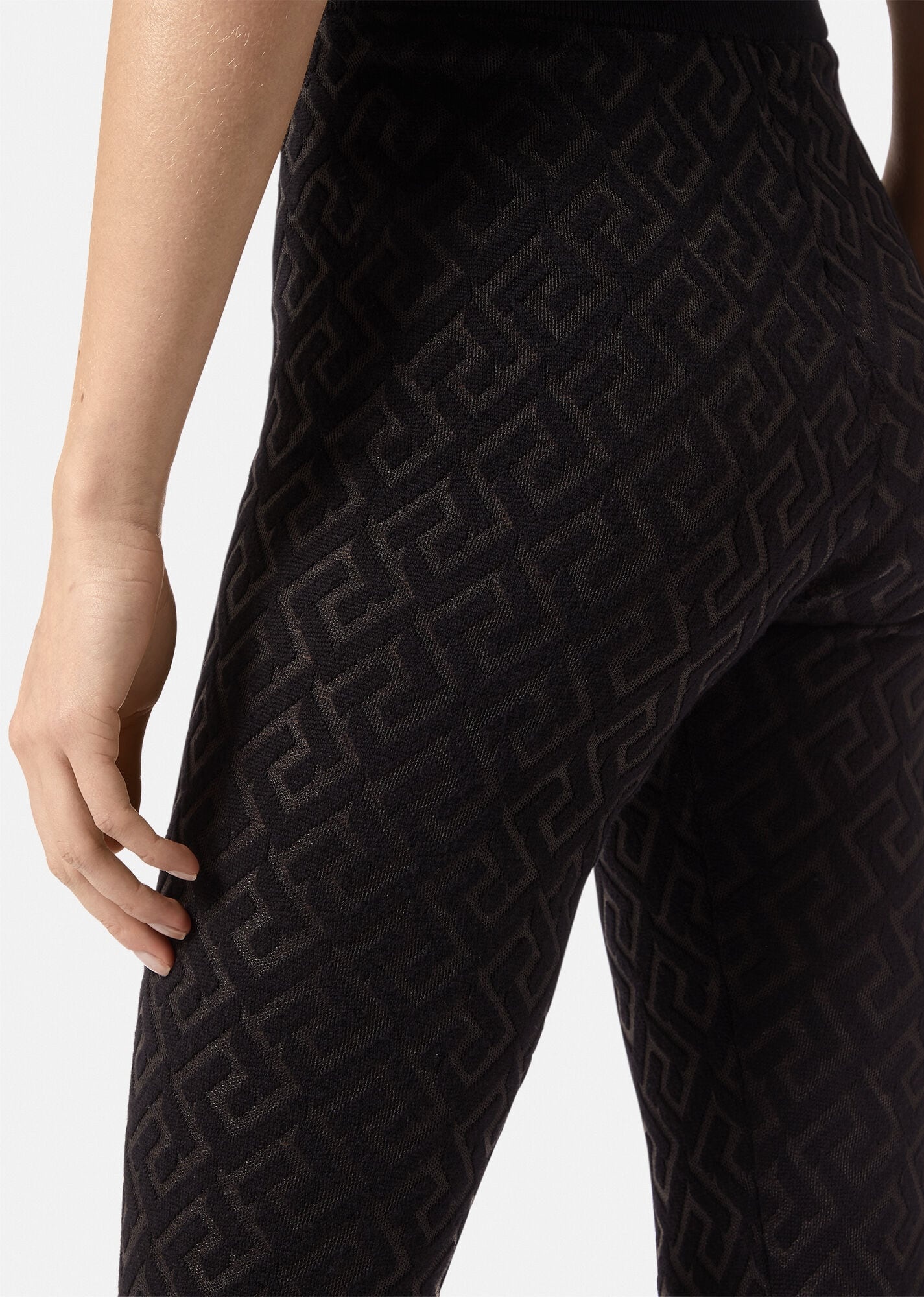 La Greca Flared Trousers - 5