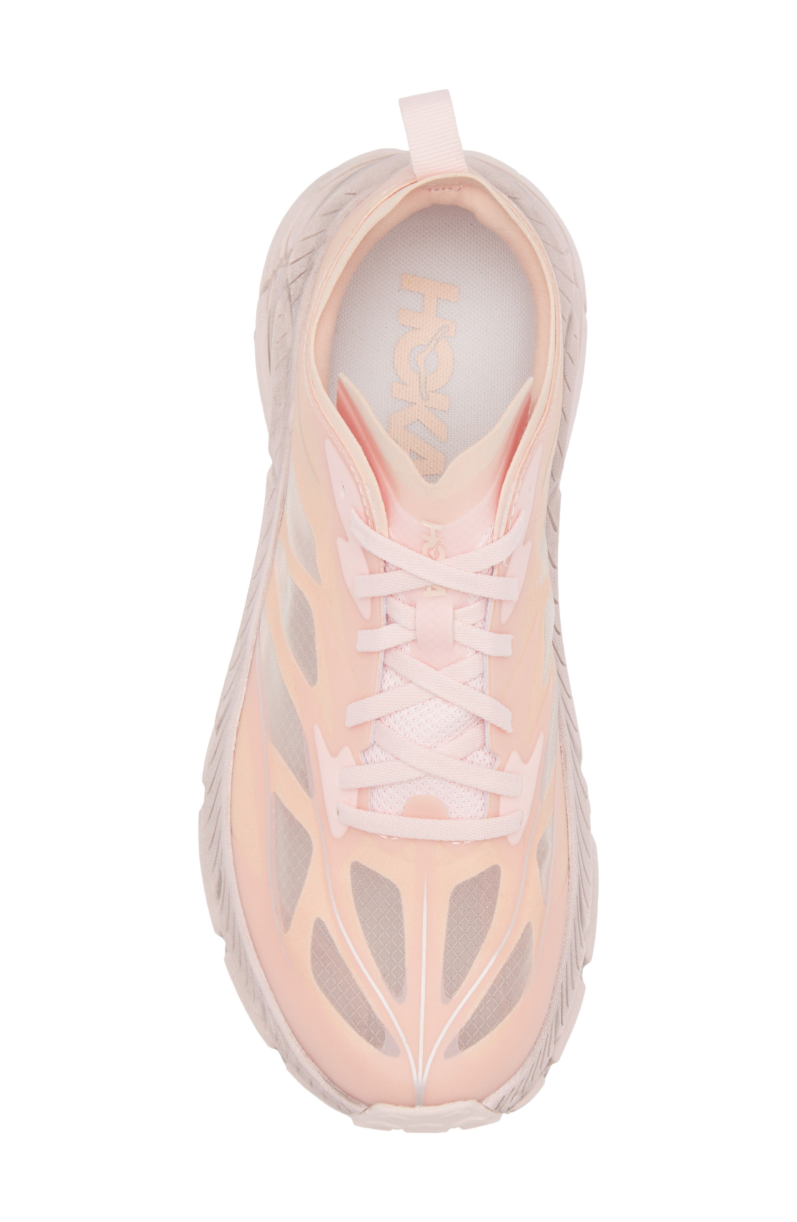 HOKA Gender Inclusive Mafate Speed 4 Lite Trail Sneaker in Rose Tea /Rose Latte at Nordstrom - 5