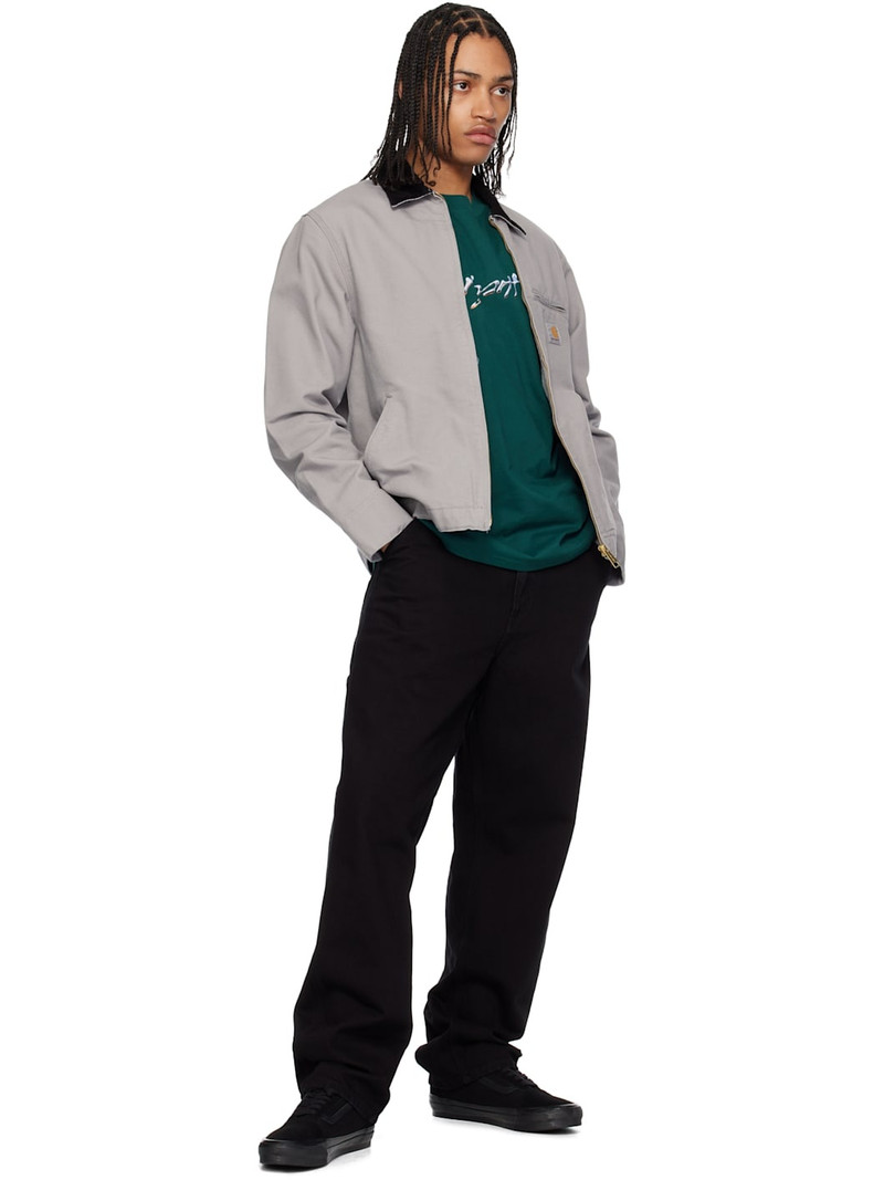 Carhartt Black Single Knee Jeans outlook