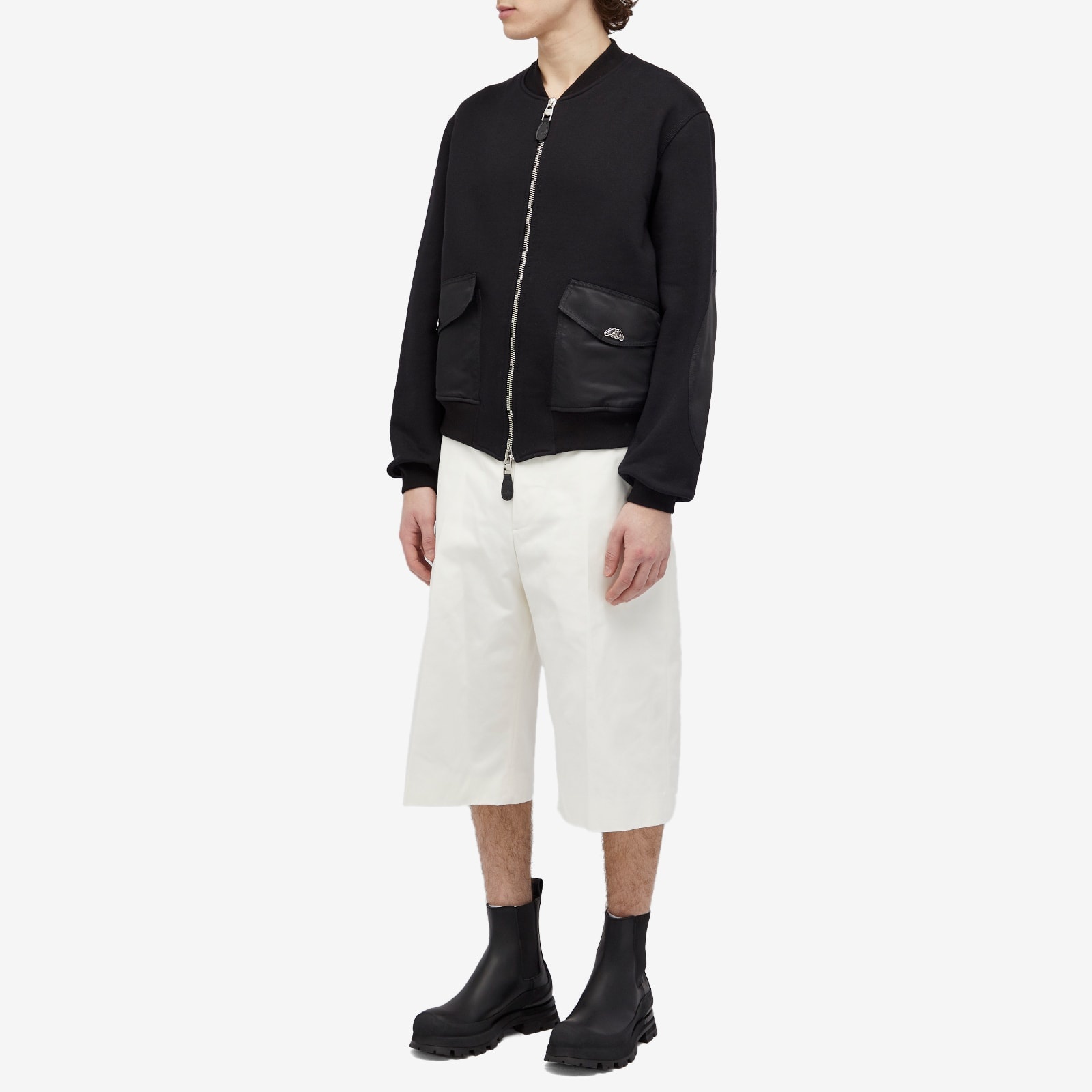 Alexander McQueen Twill Baggy Shorts - 4