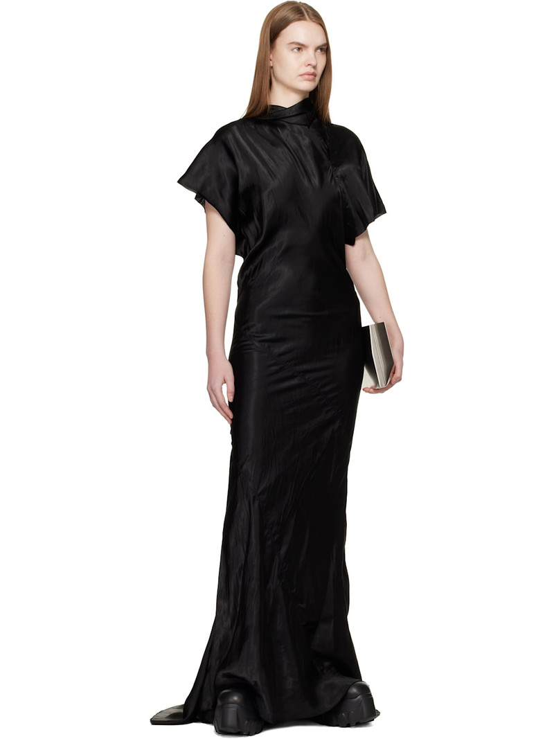 Rick Owens Black Temple Seb Maxi Dress outlook