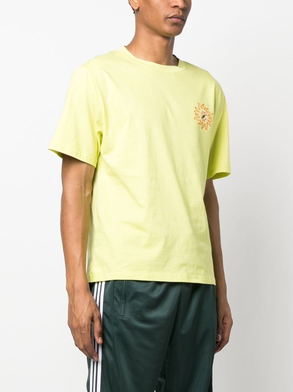 logo-print detail T-shirt - 3