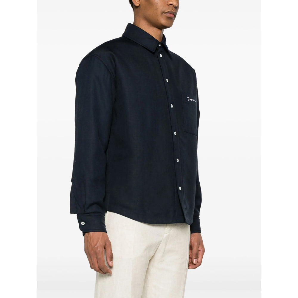 Jacquemus Blue Jackets - Shirt Jackets Men - 5