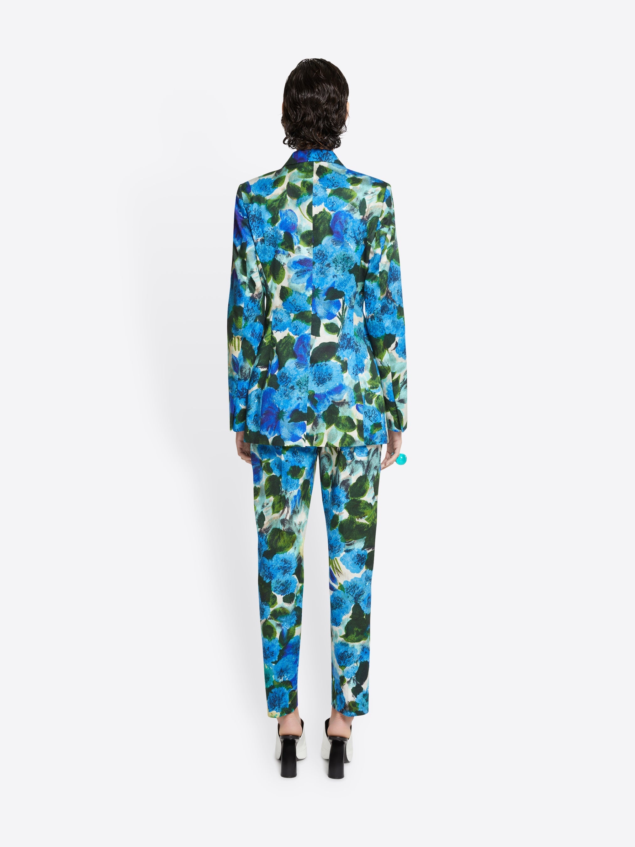 FLORAL FITTED BLAZER - 4