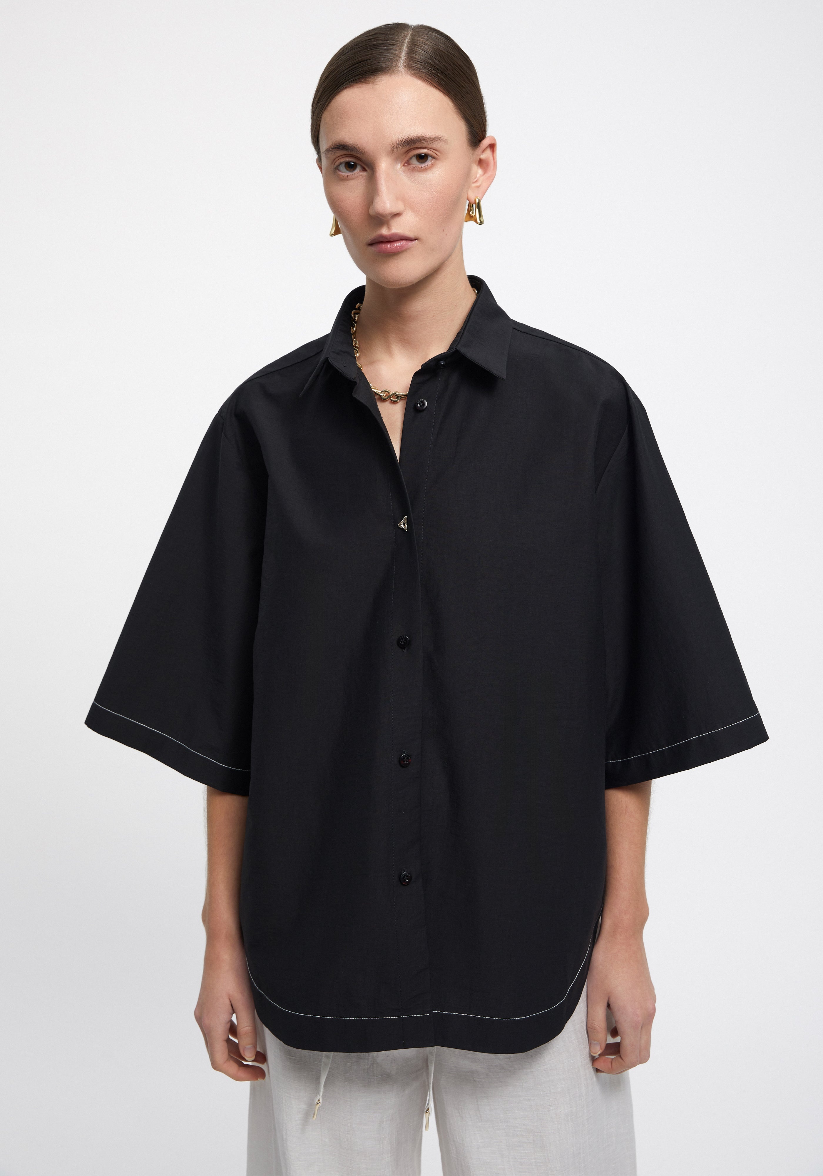 AVONLEA
Short-sleeved oversized shirt - 2
