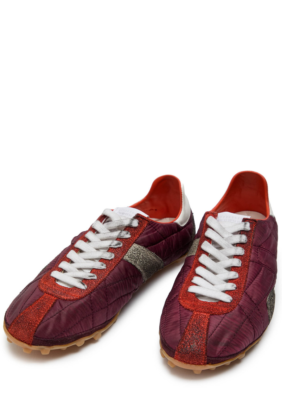 Maison Margiela Sprinters Distressed Nylon Sneakers - 3