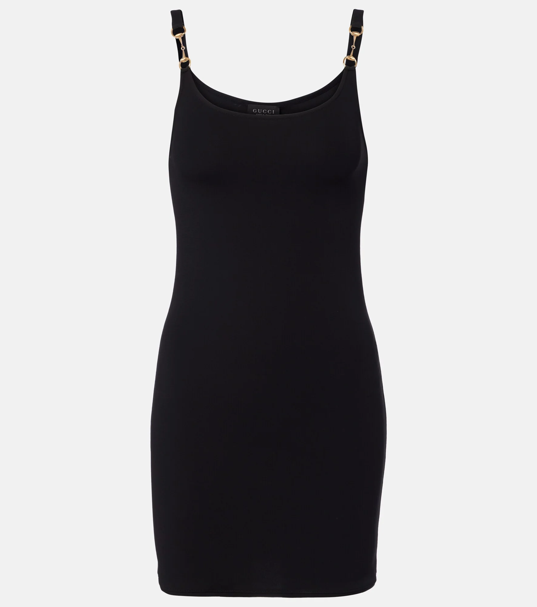 Horsebit jersey minidress - 1
