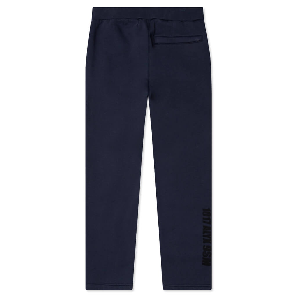 1017 ALYX 9SM MIRRORED LOGO PANTS - NAVY - 2