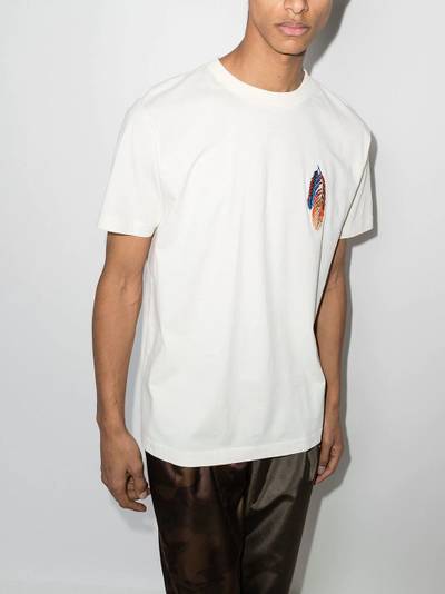 Marcelo Burlon County Of Milan Feathers short-sleeve T-shirt outlook