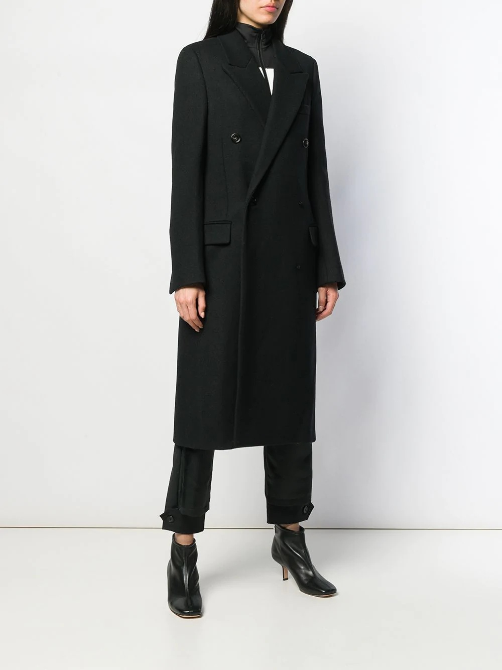 double buttoned coat - 3