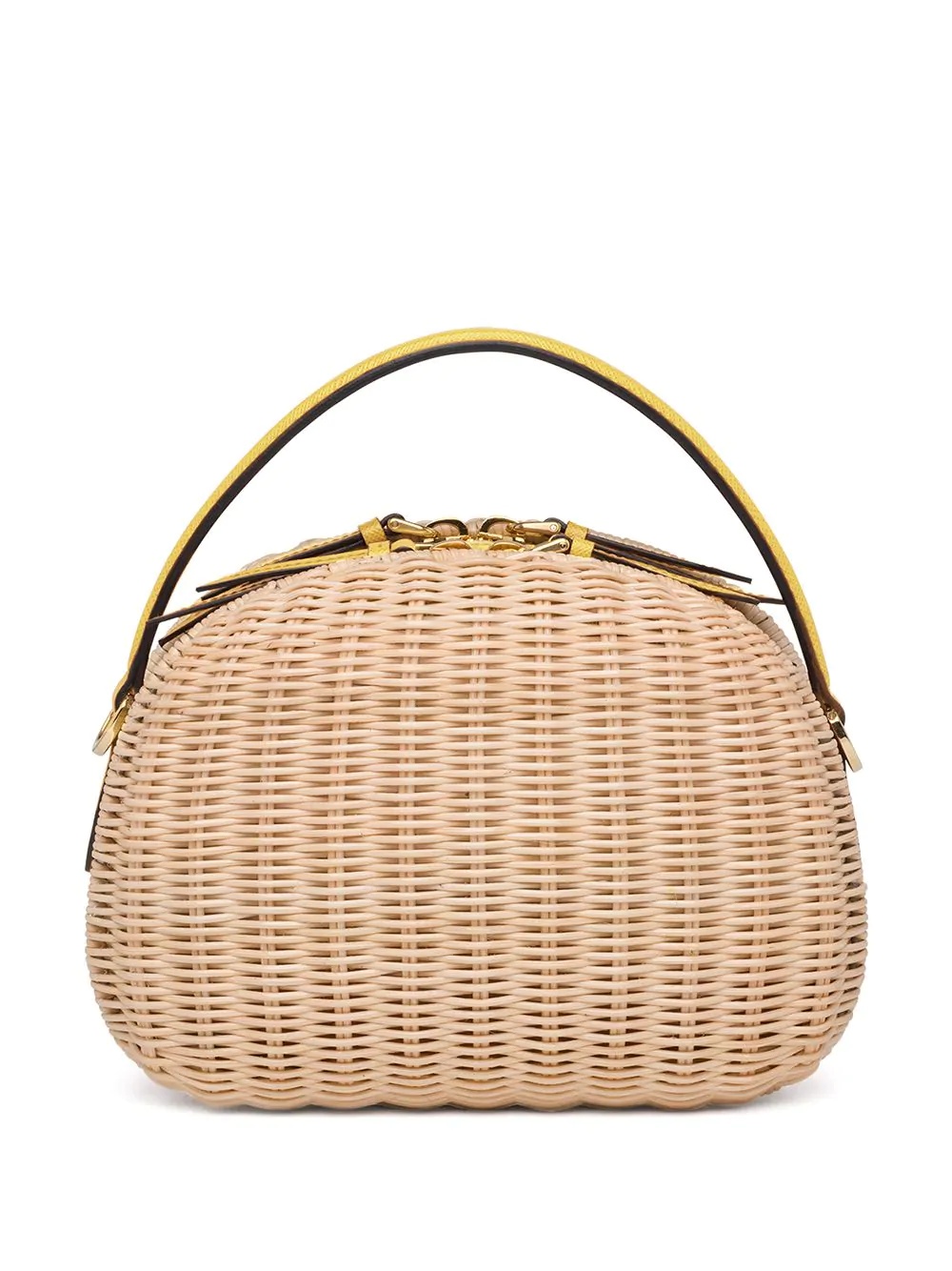 Odette wicker shoulder bag - 3