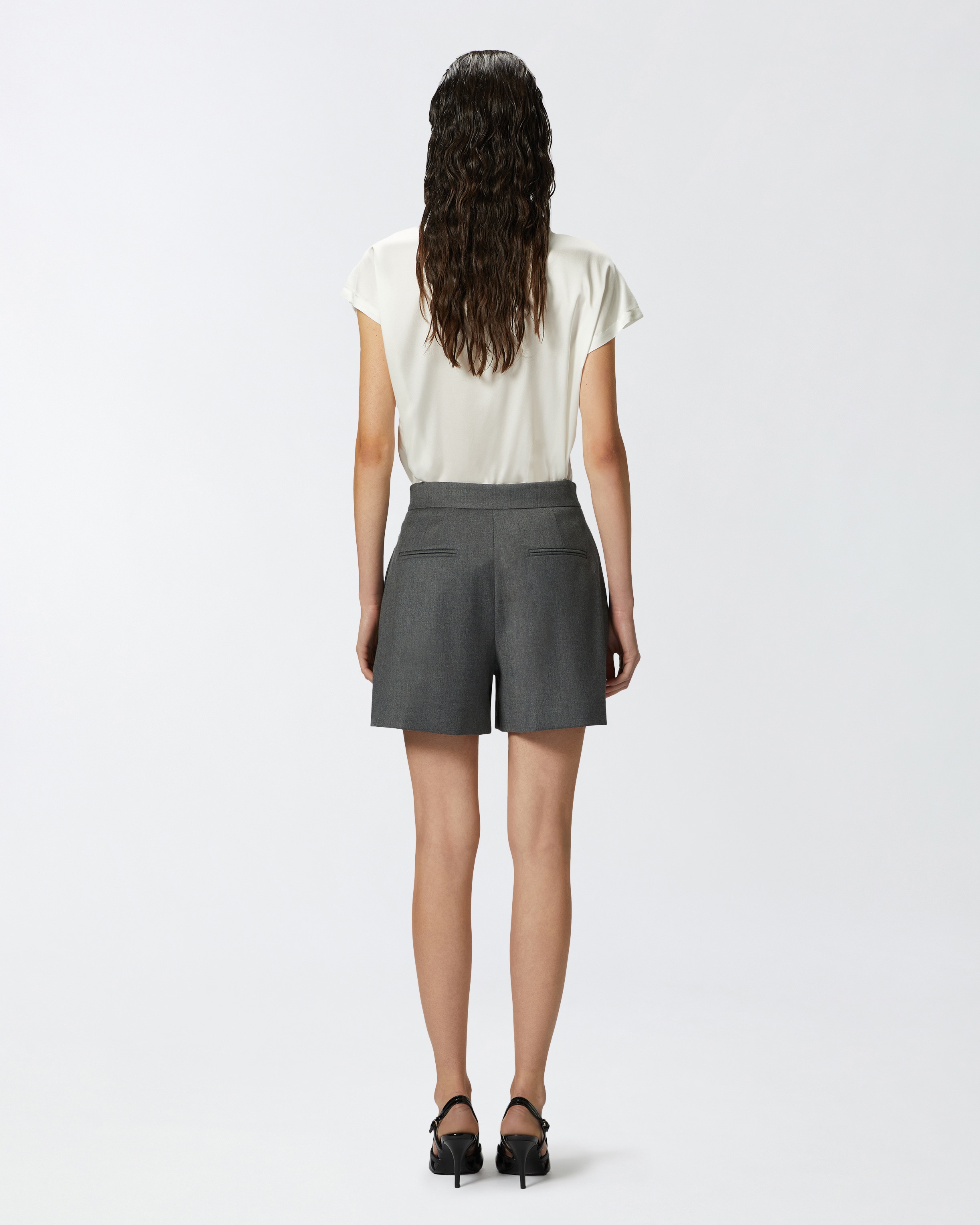 ELEGANT FLANNEL SHORTS - 4