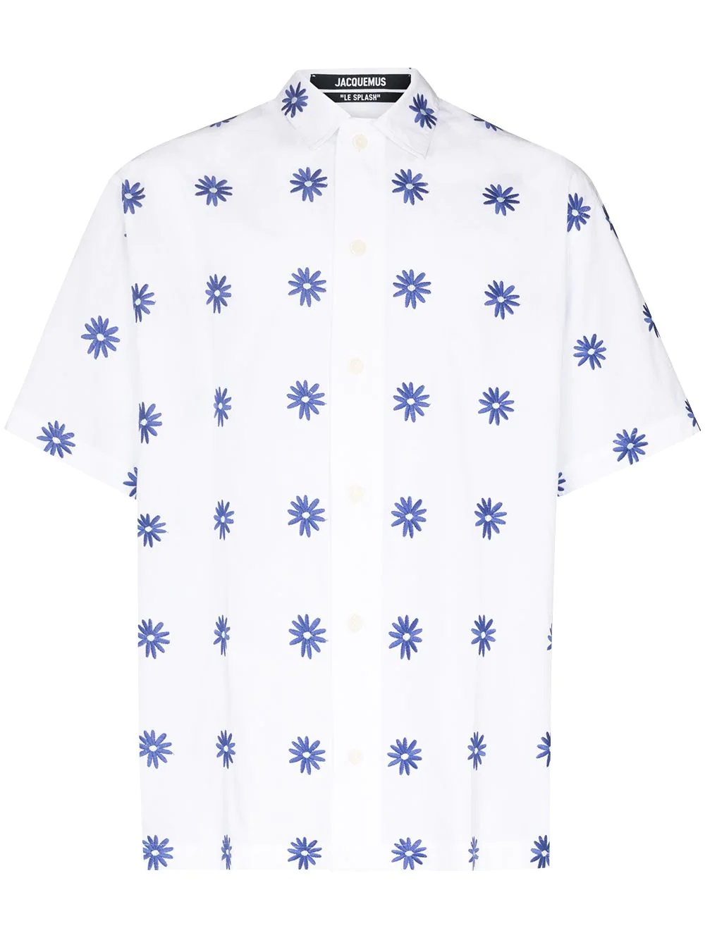 Moisson floral-embroidered shirt - 1