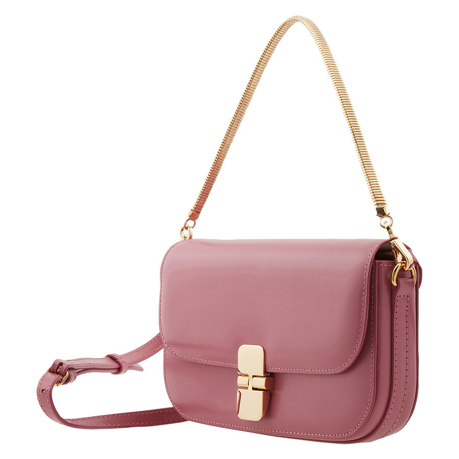 A.P.C. Grace Leather Chain Clutch Bag - 2