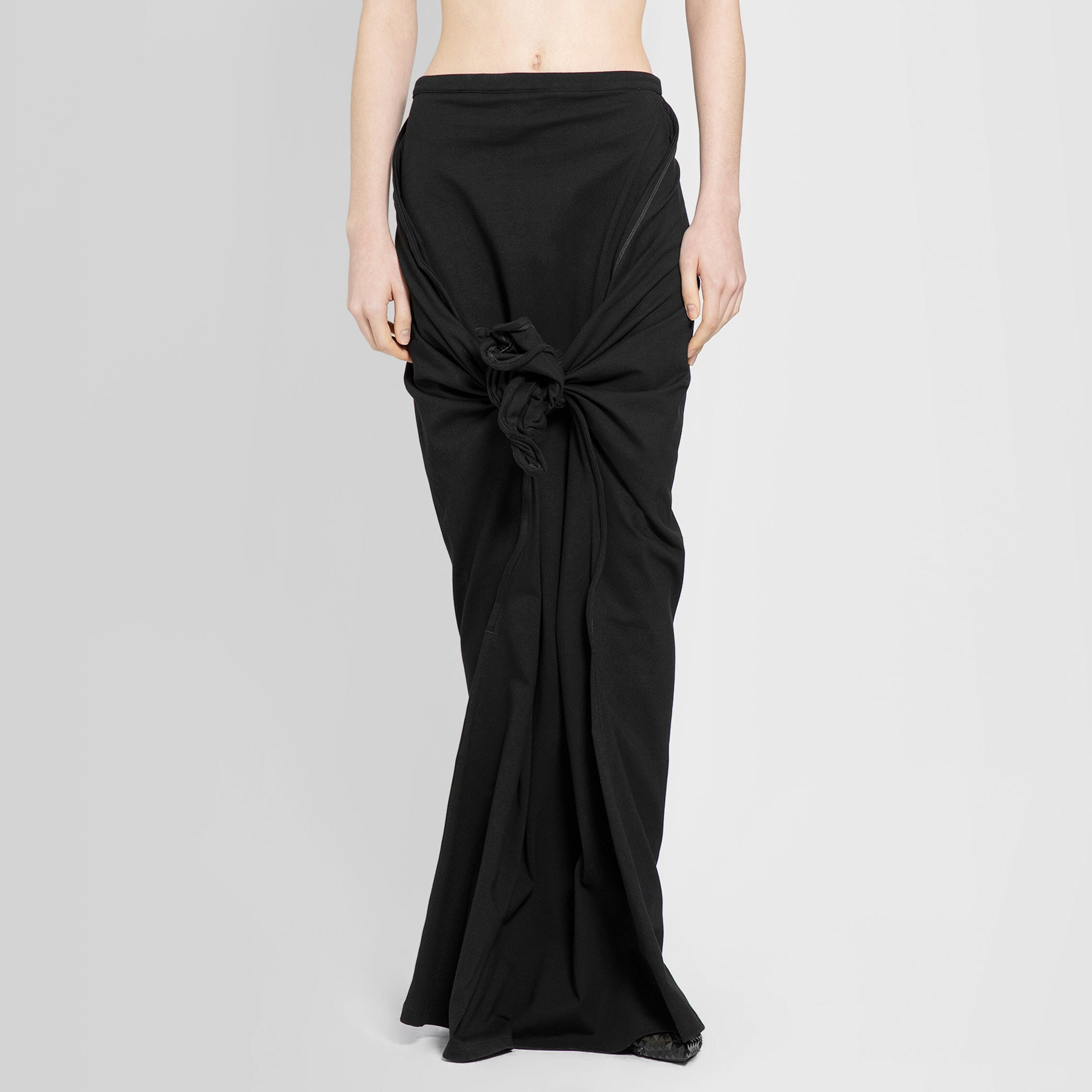 Y/PROJECT WOMAN BLACK SKIRTS - 6