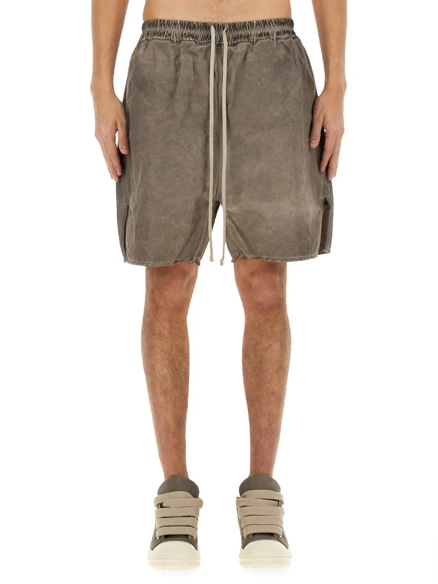 Rick Owens Drkshdw Men Zippered Boxer Shorts - 1