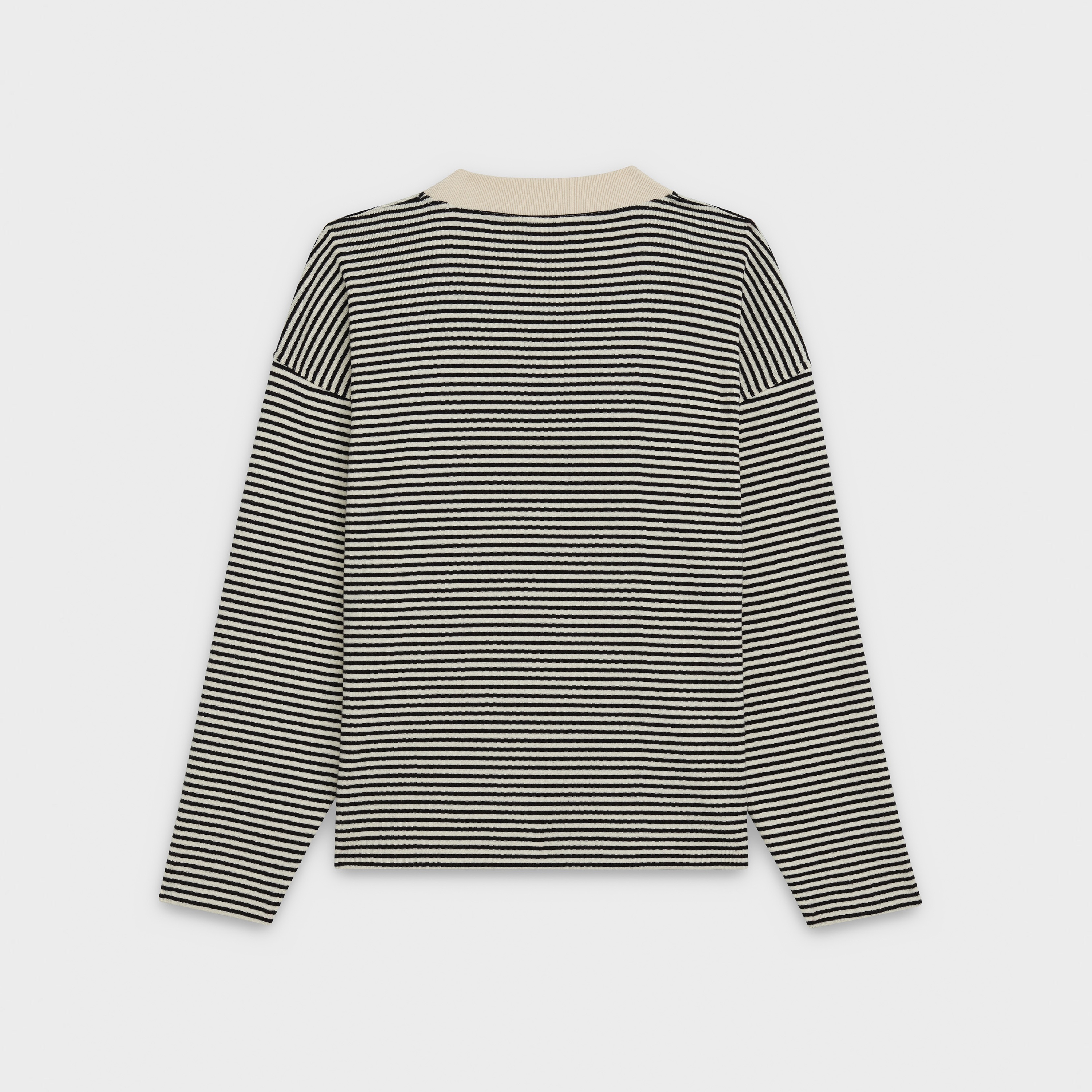 OVERSIZE T-SHIRT IN STRIPED COTTON - 2