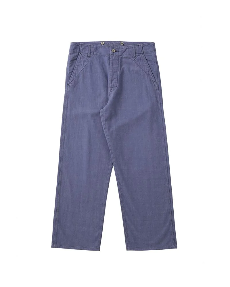 GESSO PANTS DMGD NAVY - 1
