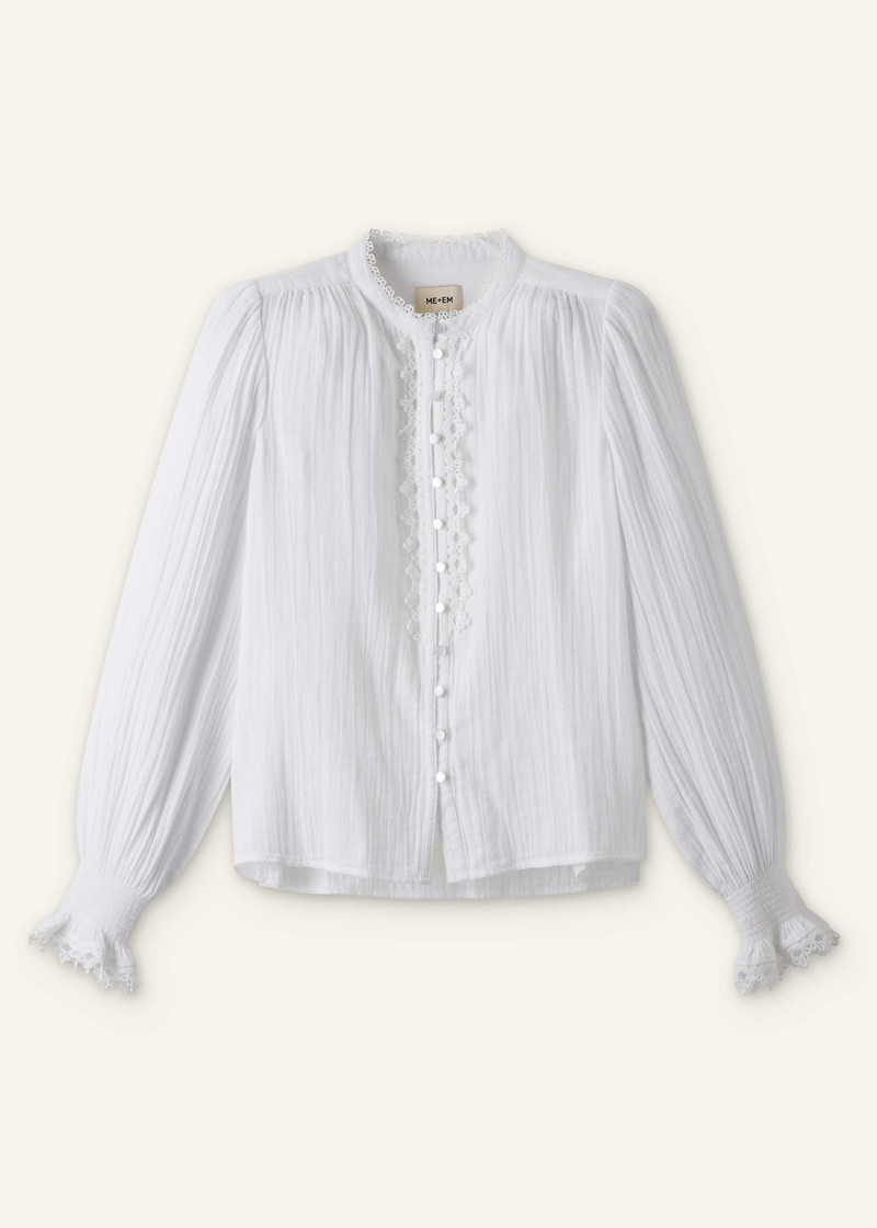 Broderie Summer Blouse - 1