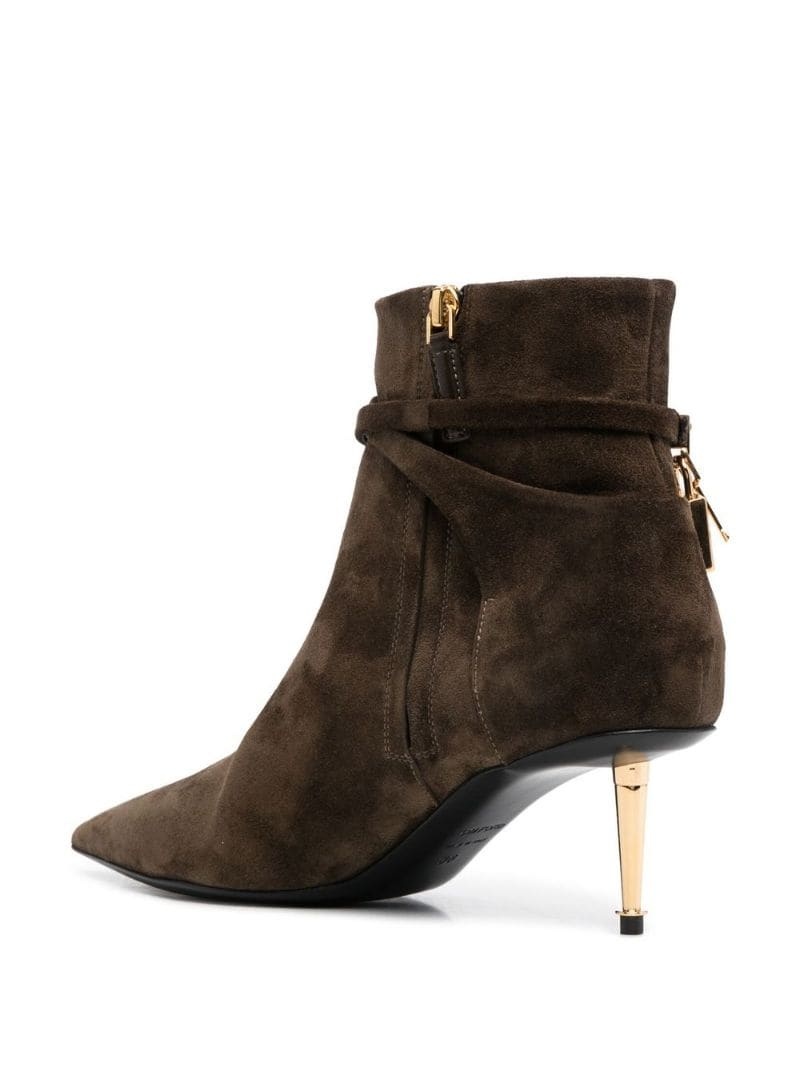 Padlock suede boots - 3