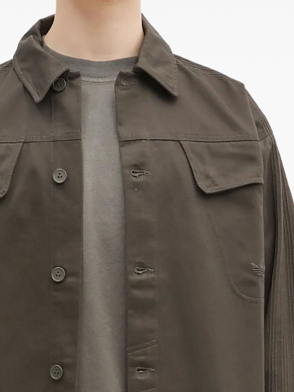 flap-pocket shirt - 2