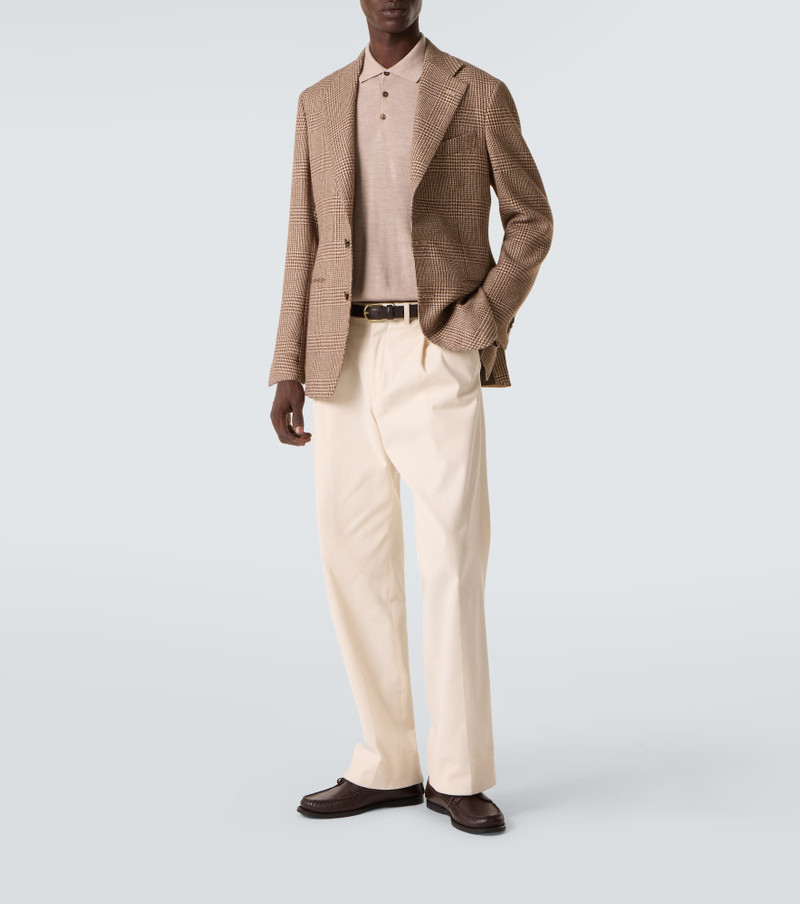 SAMAN AMEL Amo cotton straight pants outlook