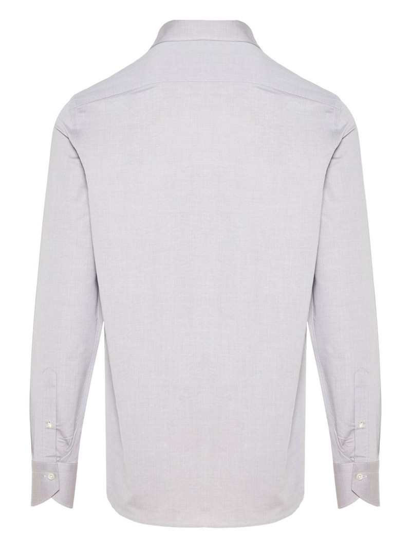 Canali cotton buttoned shirt outlook