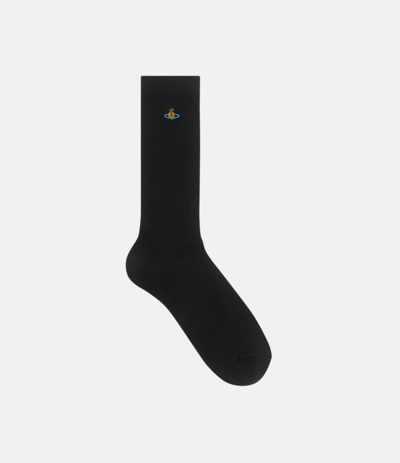 RIBBED CREW SOCK 1