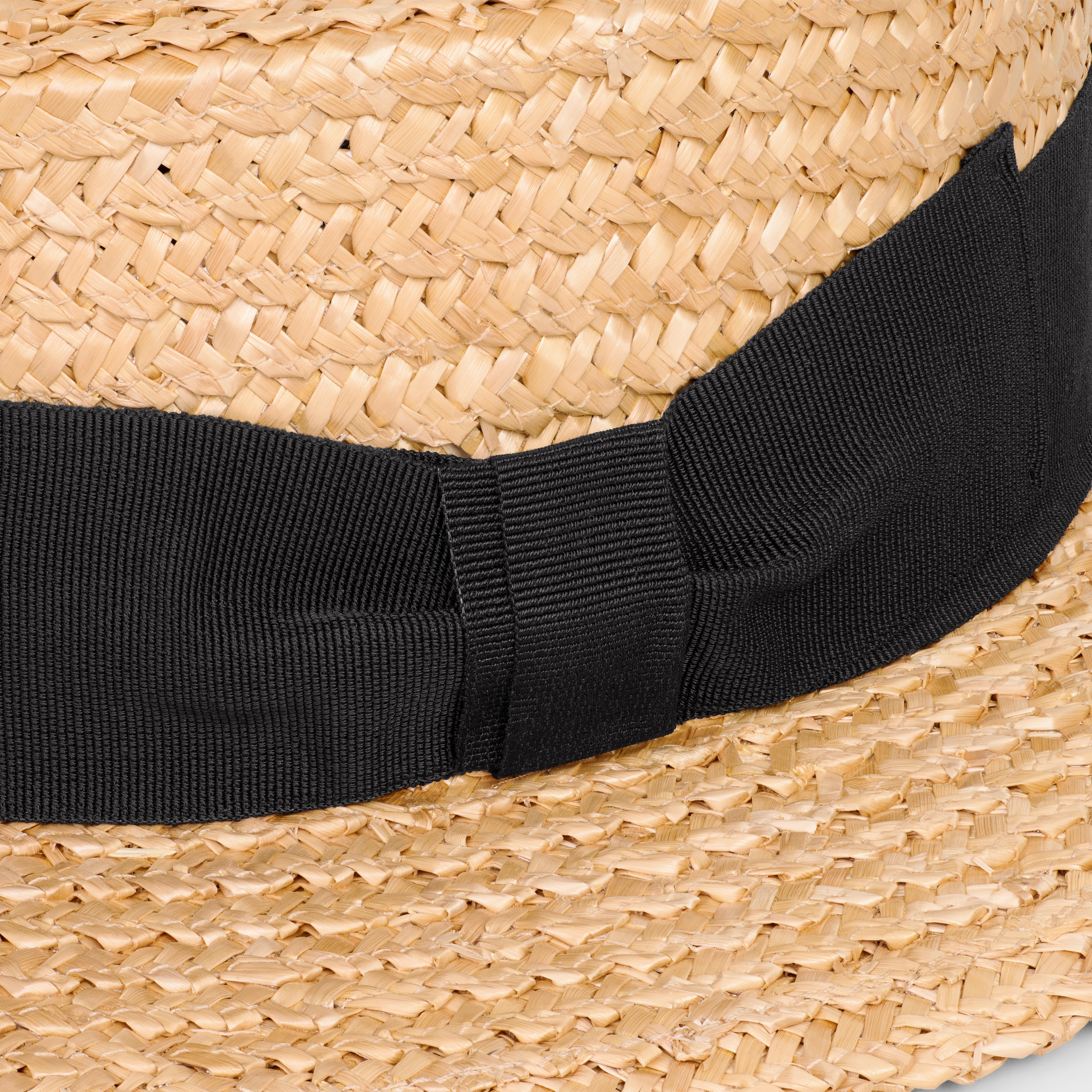 canotier hat in straw - 4