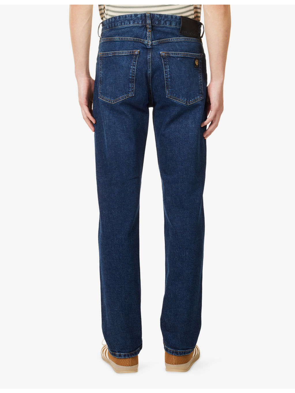 B69 Tapered-Leg Stretch-Denim Jeans - 4