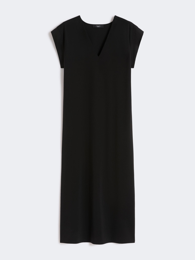 MIRTO Milano jersey dress - BLACK 1