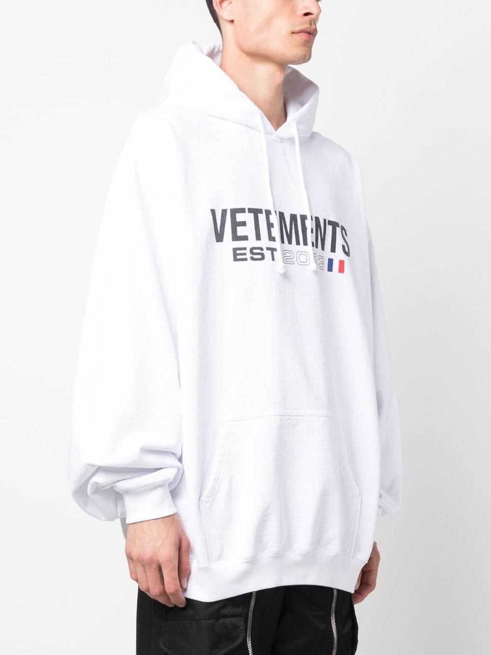 logo-print hoodie - 4