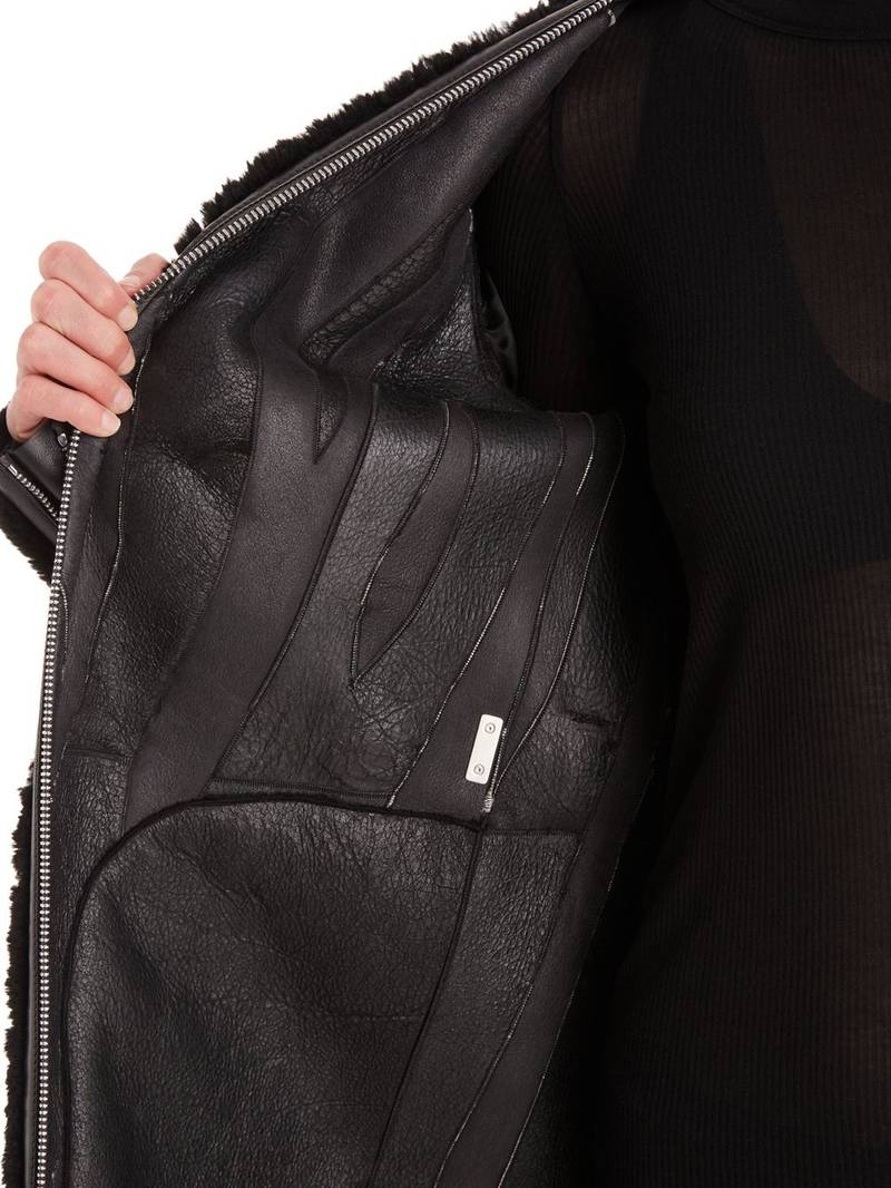 Gethsemane zebra-pattern coat 8