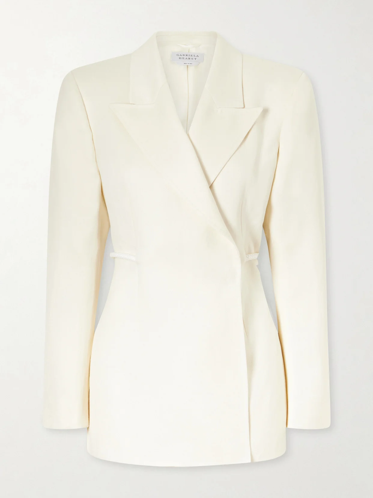Epona Belted Linen Blazer - 1
