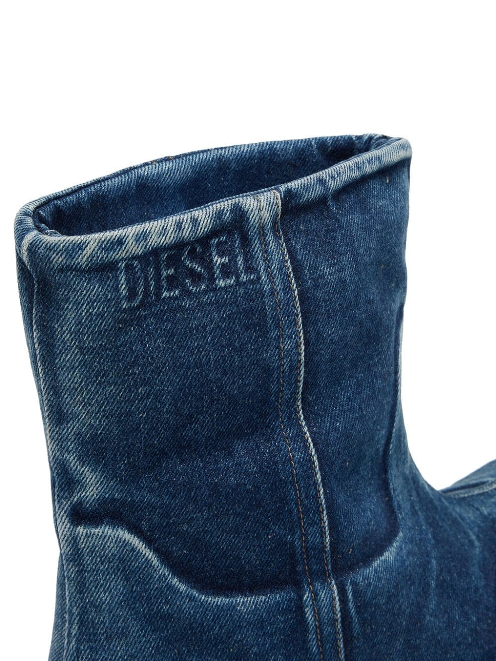 D-Hammer denim Chelsea boots - 5