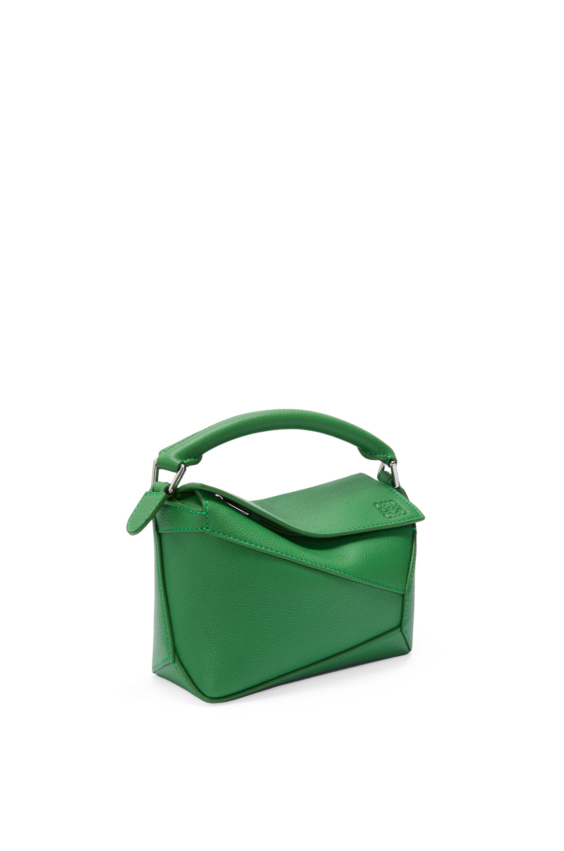 Mini Puzzle bag in soft grained calfskin - 2