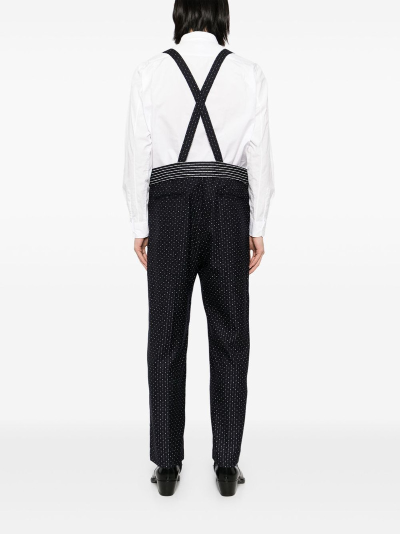 shoulder-strap tailored trousers 4