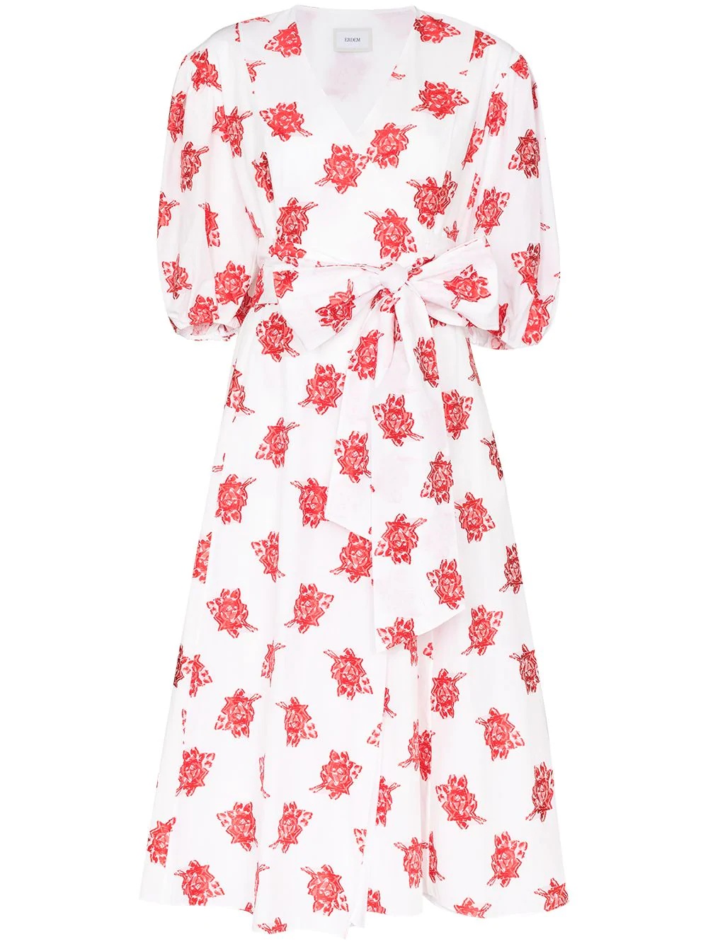 Marguerite floral-print midi dress - 1