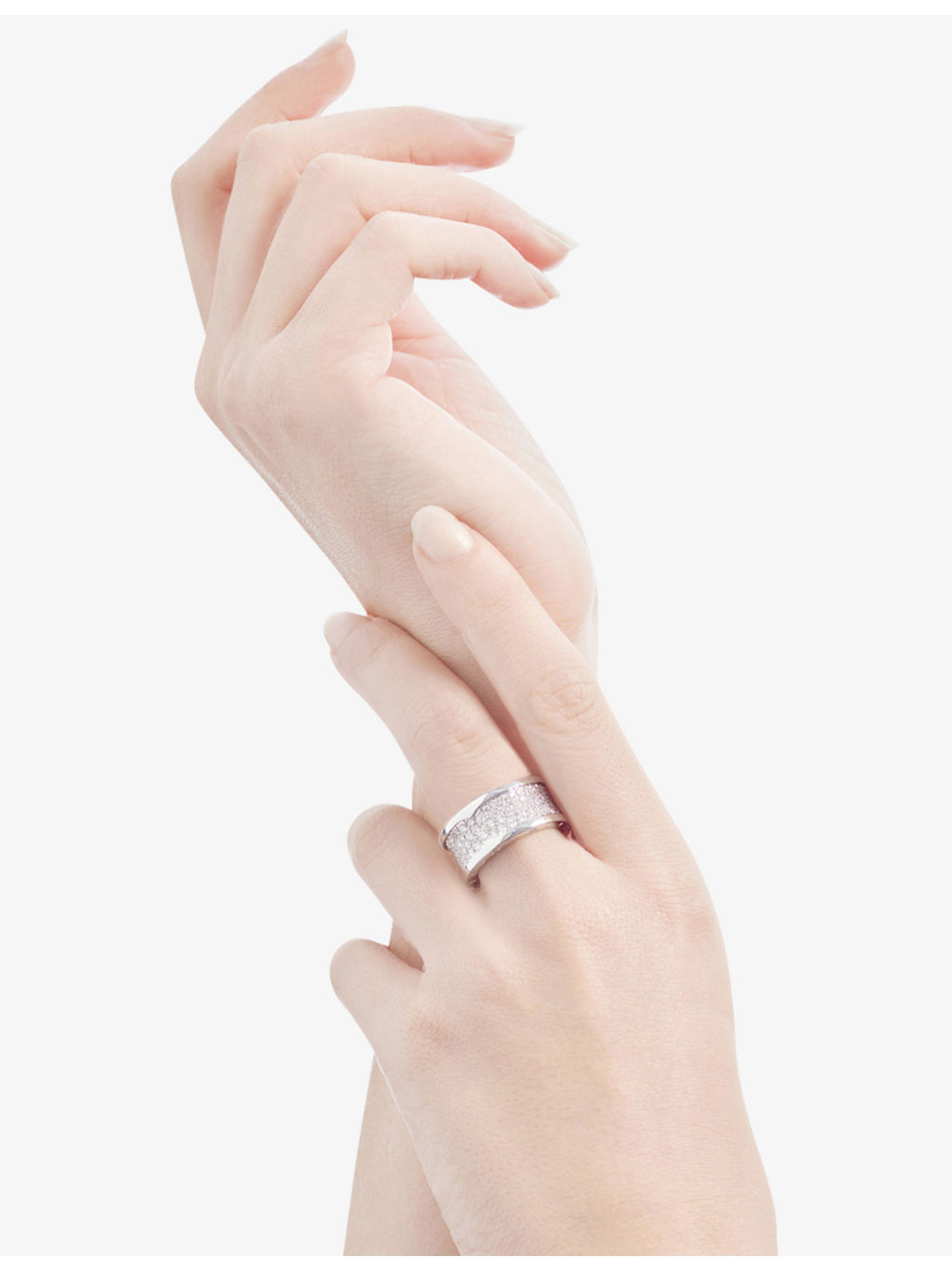 B.zero1 18kt white gold and diamond ring - 2