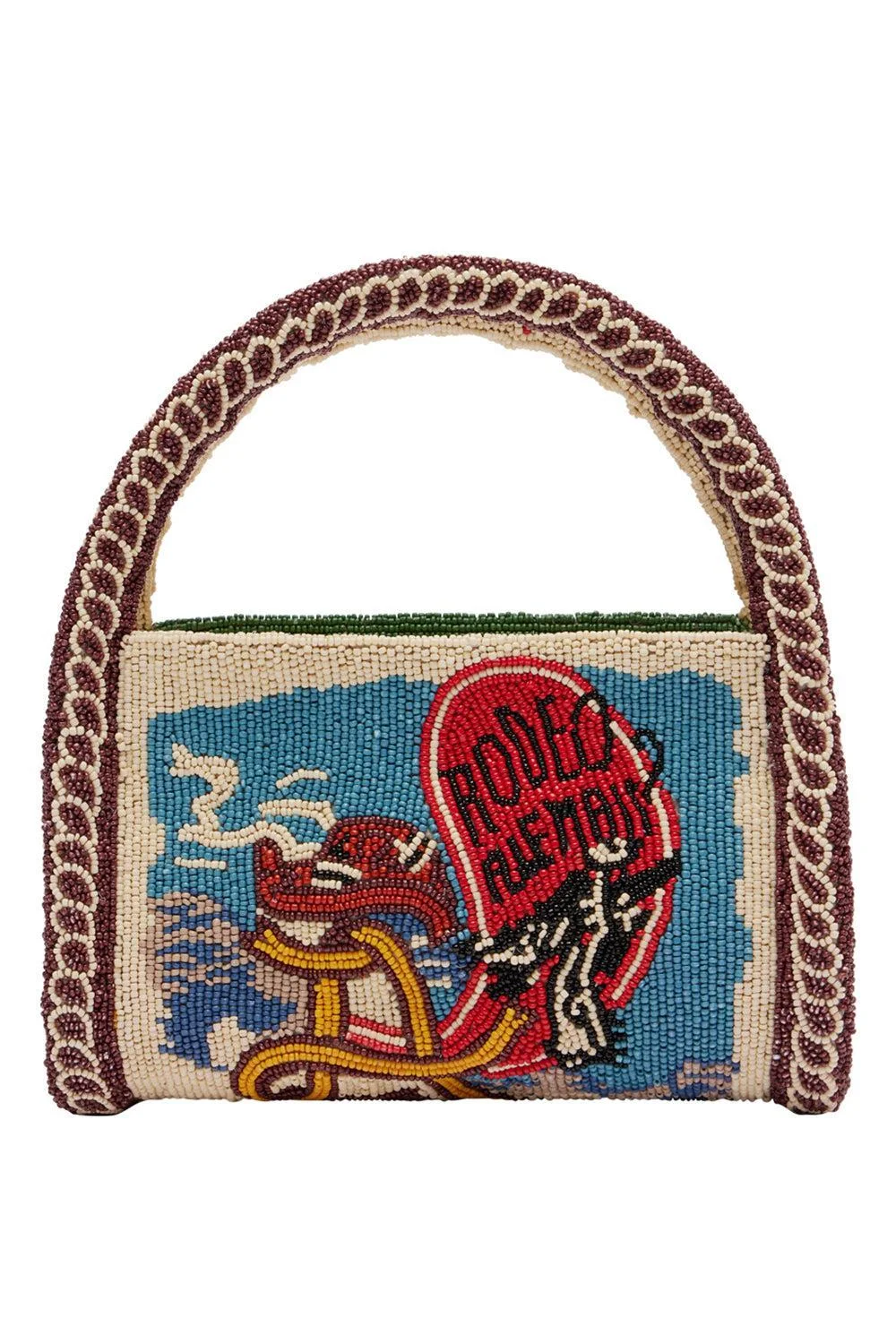 Ace Beaded Barrel Bag - 1