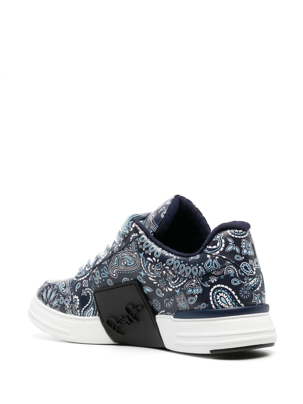 Super Street paisley-print sneakers - 3