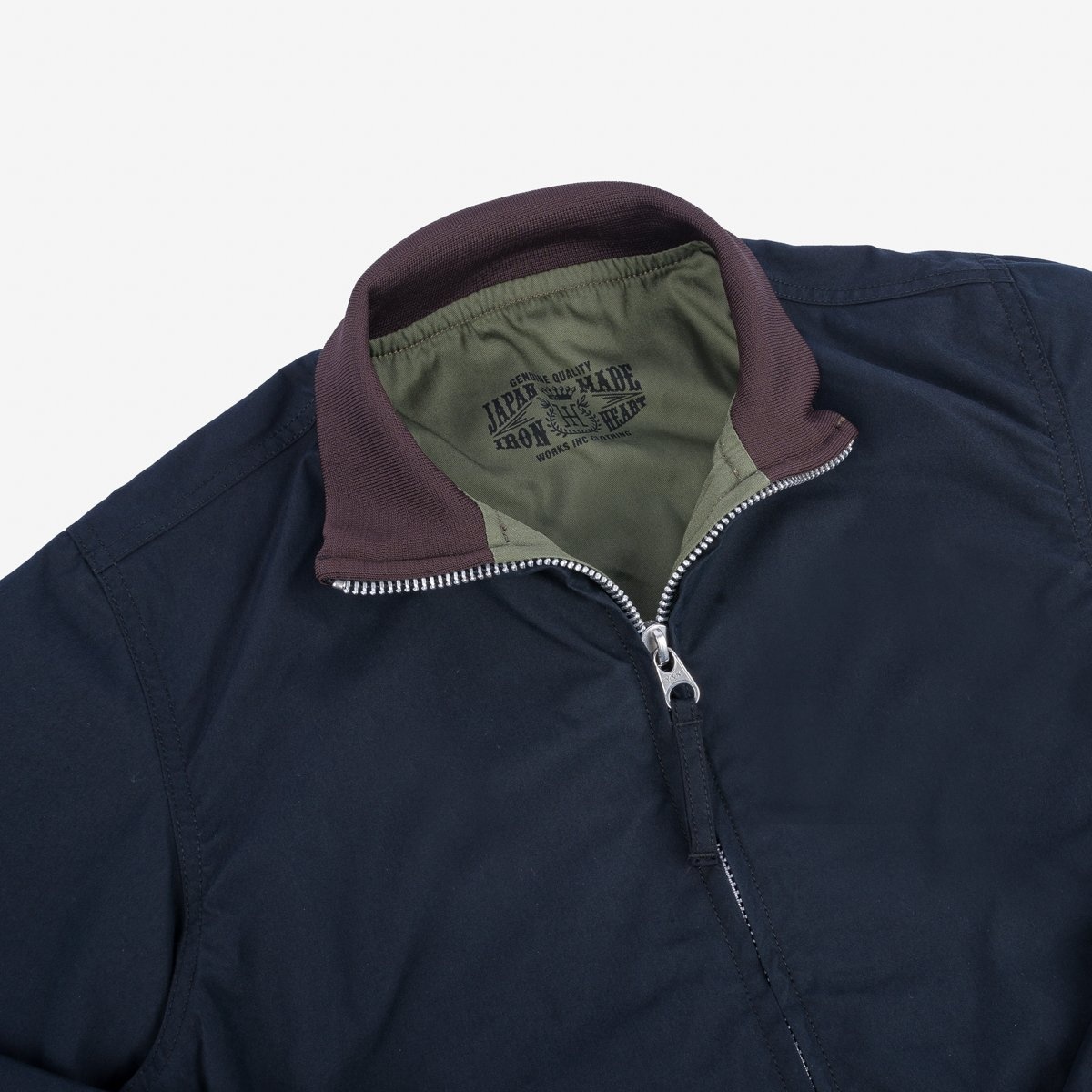 IHJ-130-BLK-NP Reversible Tanker Jacket - Black - 8