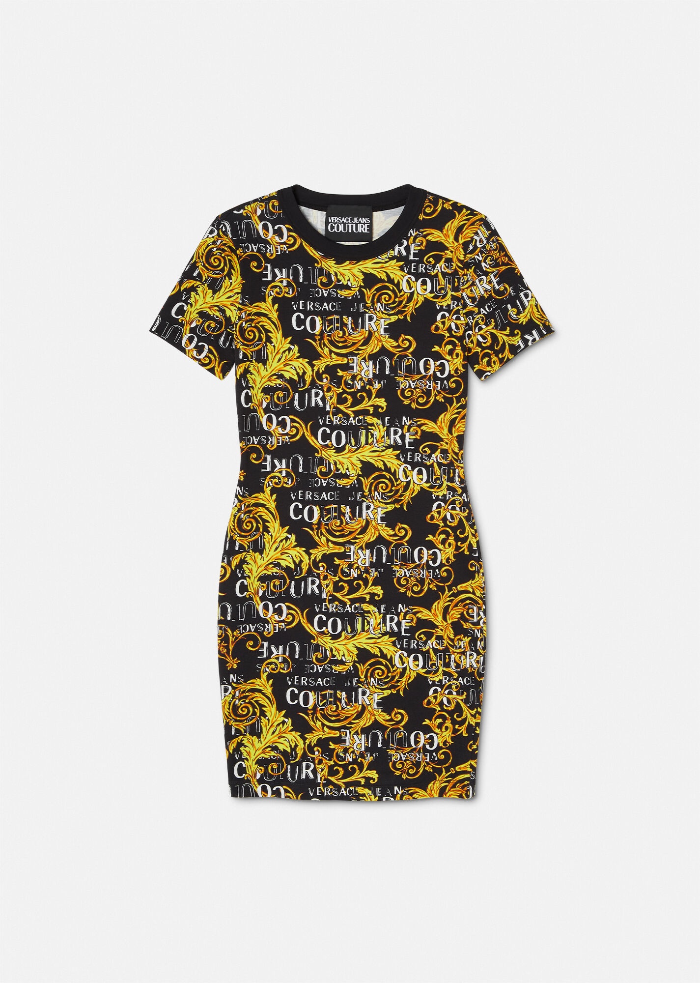 Logo Couture T-shirt Dress - 1