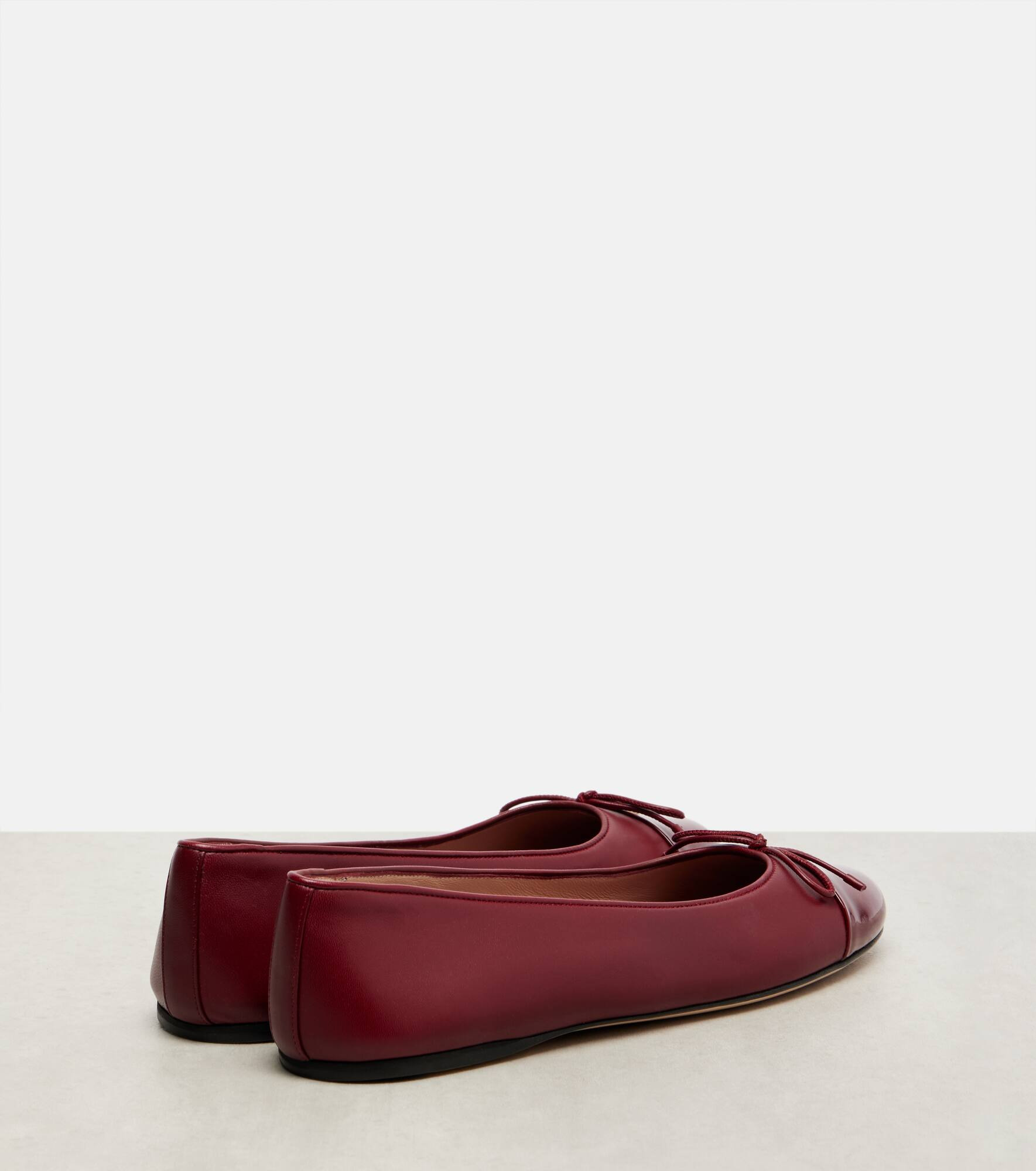 Double G leather ballet flats - 2